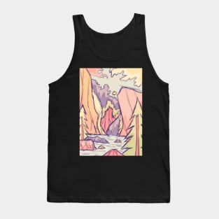 Early morning lake Tank Top